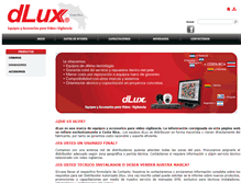 Tablet Screenshot of dluxsecurity.com